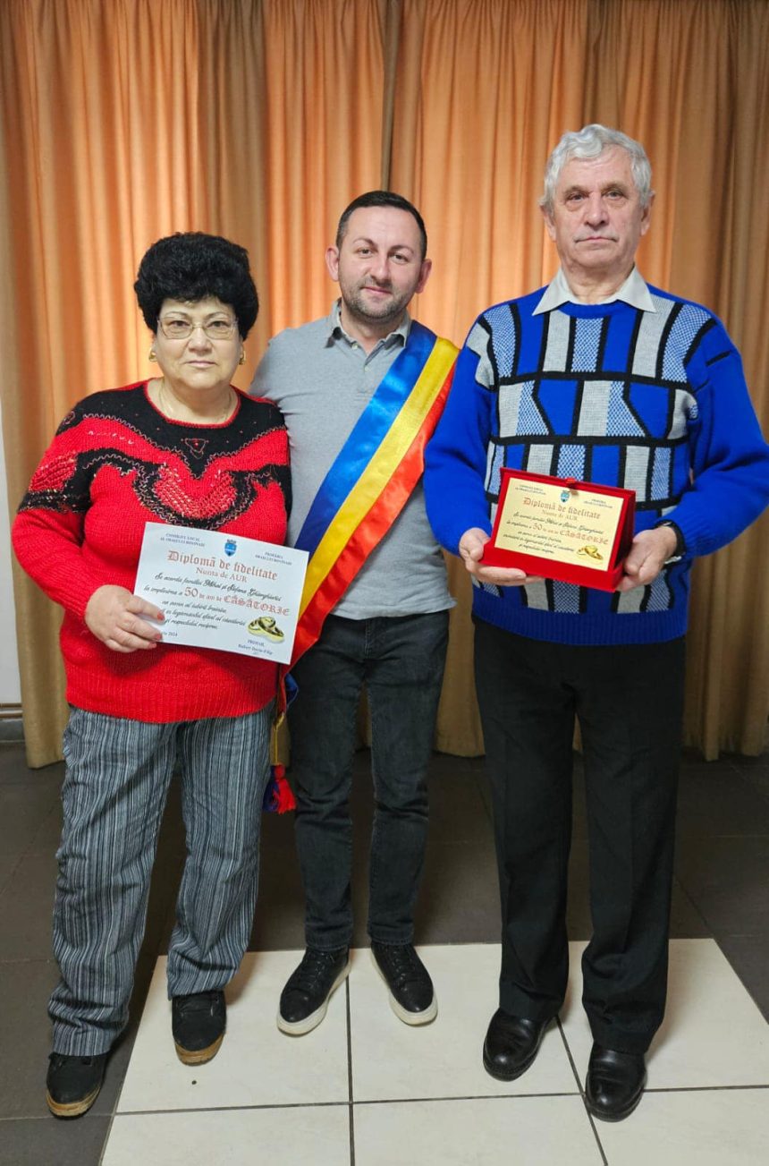 Premiul pentru iubire și devotament: Cuplurile de aur, exemplu pentru comunitate