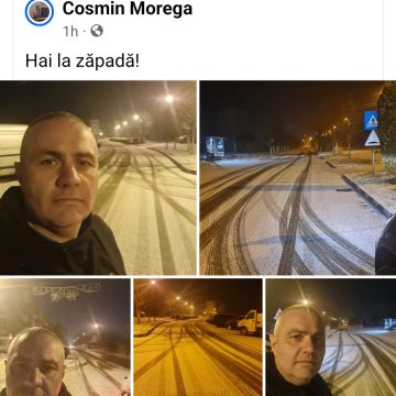 Cosmin Morega Conduce Departamentul pentru Situații de Urgență în Timpul Ninsorii Abundente din Motru