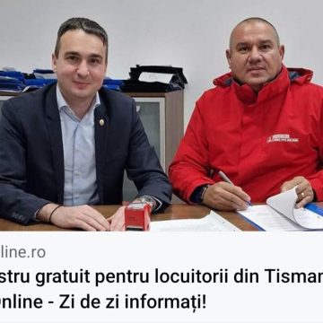 Deputatul Manta se laudă cu munca colegului său de la Tismana