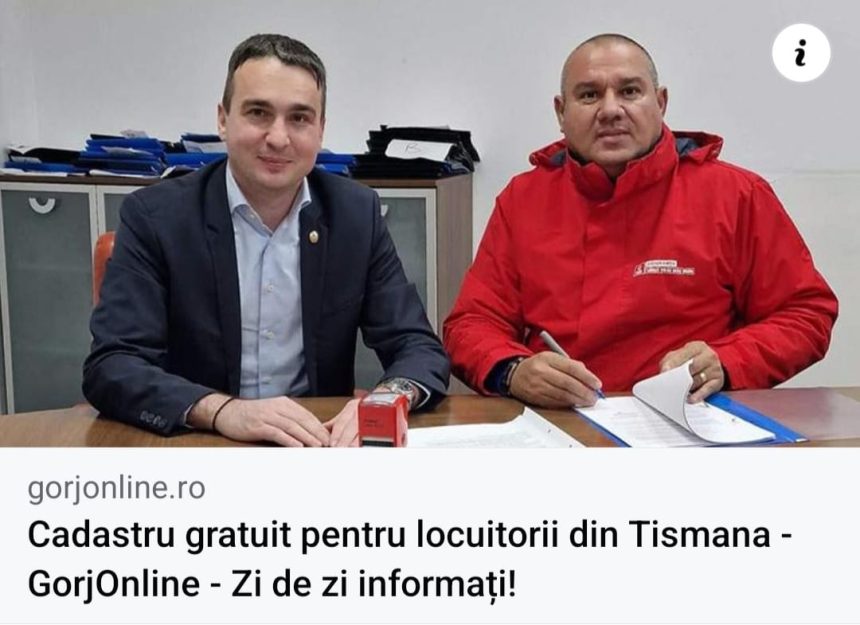 WhatsApp Image 2024-01-20 at 22.23.38 Deputatul Manta se laudă cu munca colegului său de la Tismana