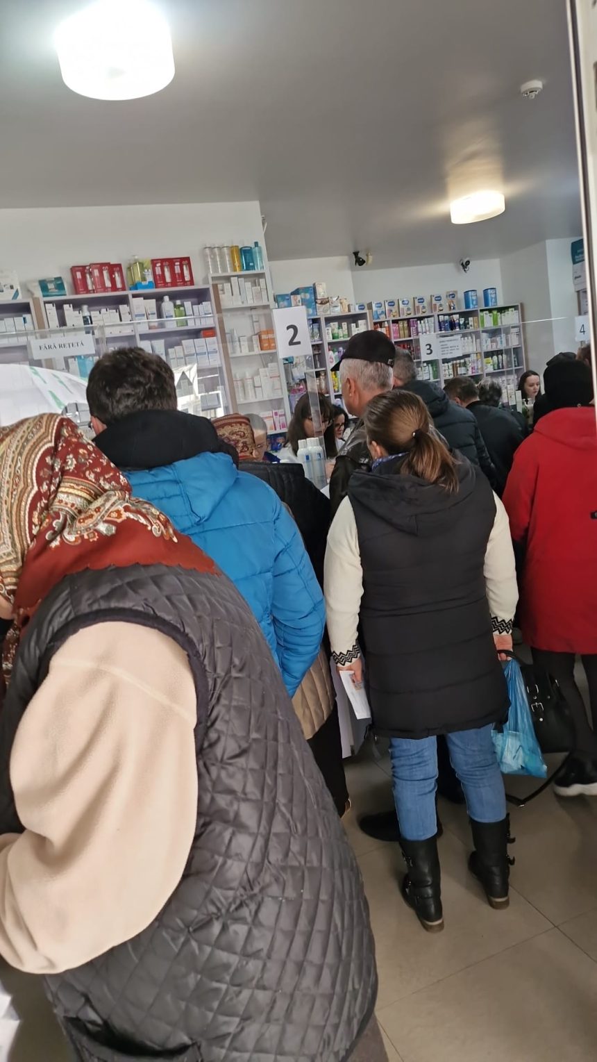 WhatsApp Image 2024-02-09 at 13.31.20 Aglomerație în Farmaciile din Târgu Jiu, 9 februarie 2024